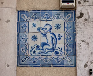 Azulejo, Lissabon, Portugal